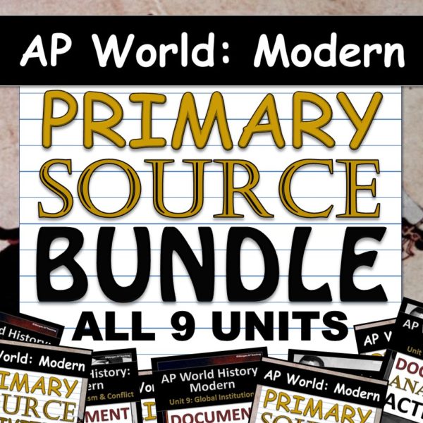AP World History DBQ, LEQ, & SAQ Bundle!