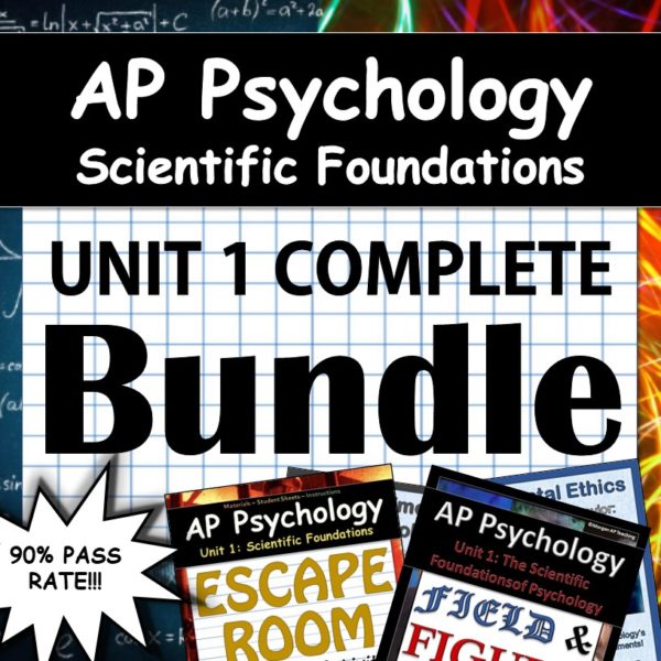 AP Psychology – Unit 1 Complete Bundle