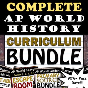 AP World History – Full Curriculum Bundle